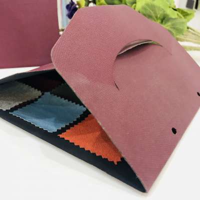 2020 OEM Top quality fabric swatch color cards